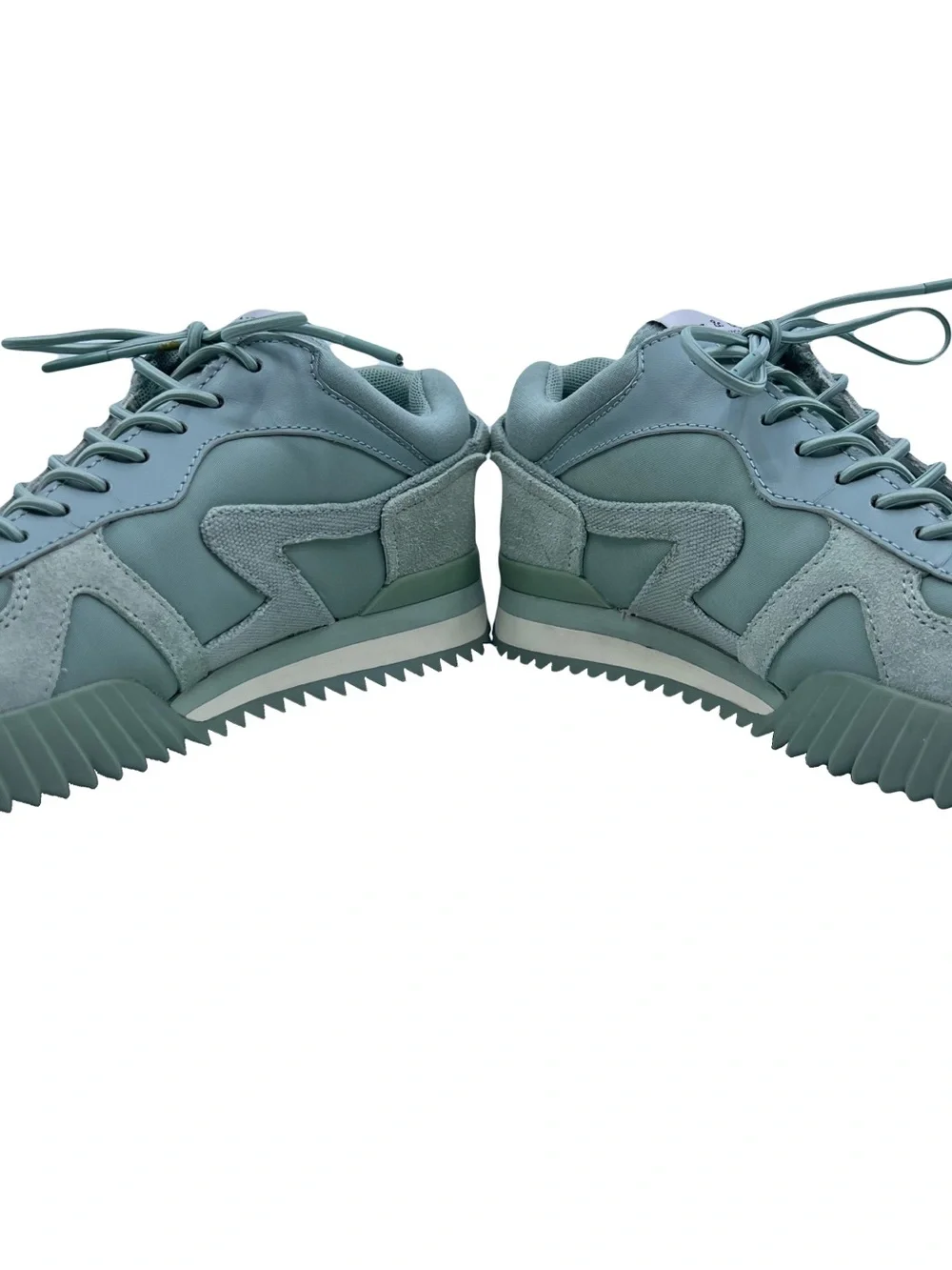 Rag & Bone Women’s Retro Runner 2.0 | Sage | Suede Leather Sneakers | Size 37